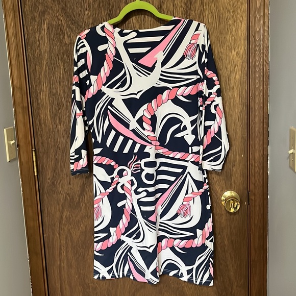 V neck nautical themed dress - Picture 4 of 5